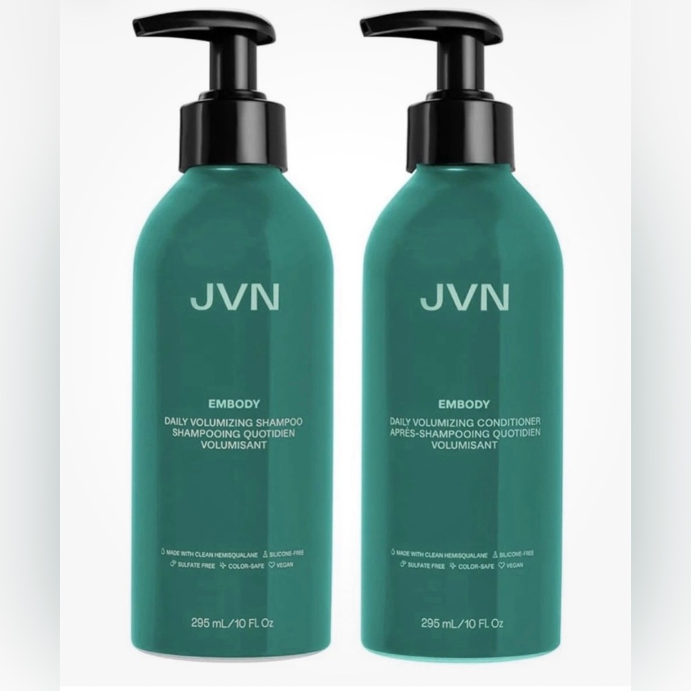 JVN Embody Volumizing Shampoo & Conditioner Bundle 10 FI Oz/295 ml each